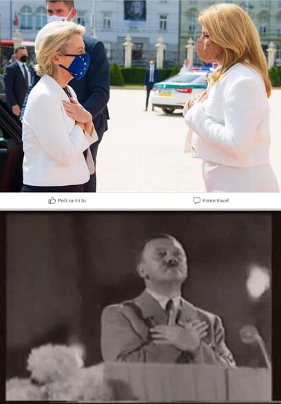 Ursula von Leyen-ová a Zuzana Čaputová